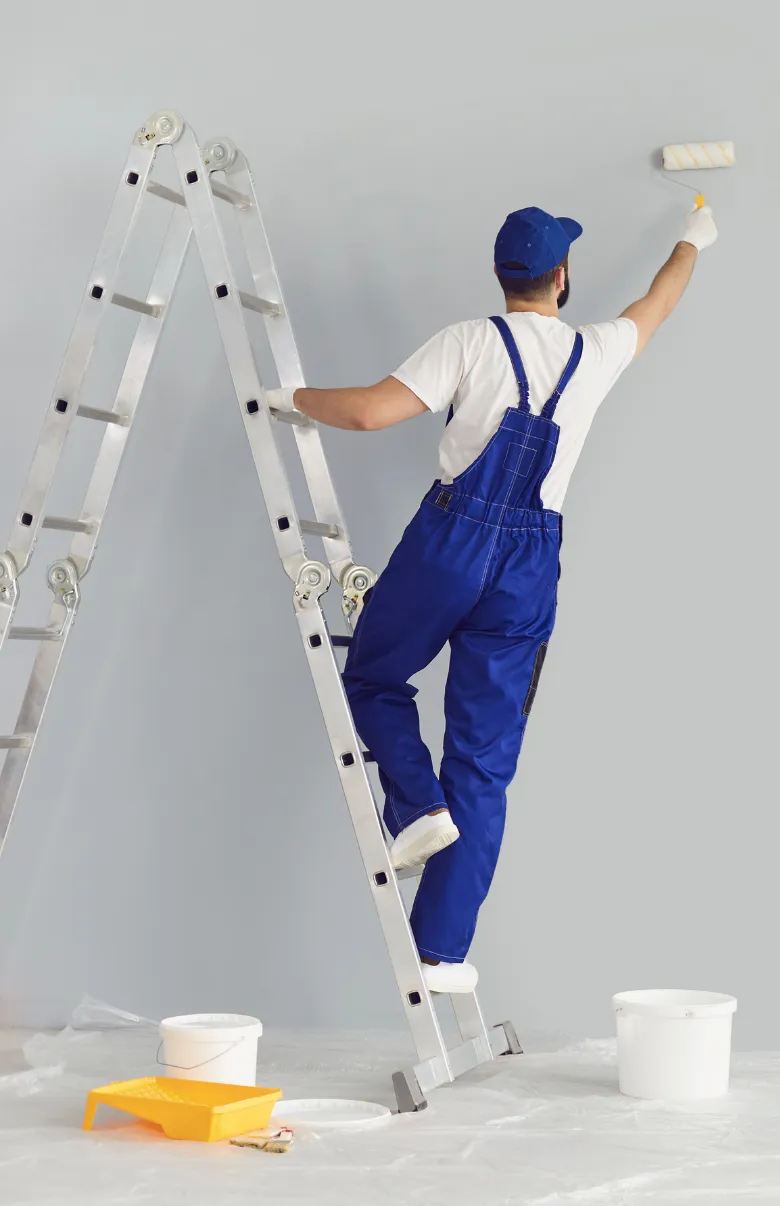 Dallas Handy Pros team providing professional home painting service