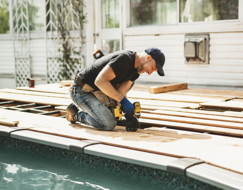 Dallas handyman carpentry and deck repair service