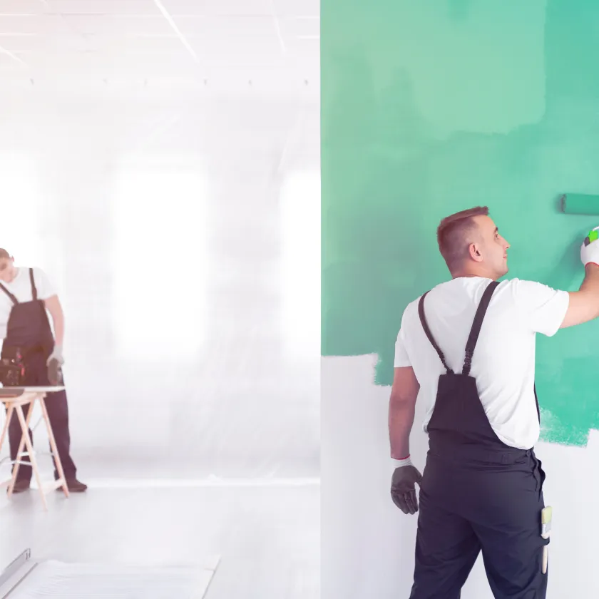 Dallas interior wall painting and finishing service