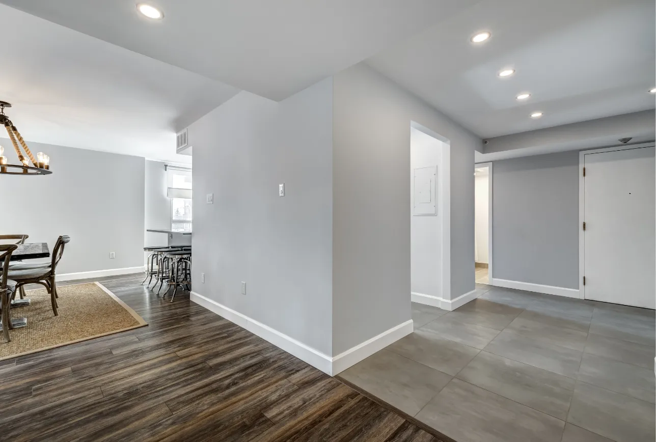 Dallas handyman kitchen and living room remodeling project