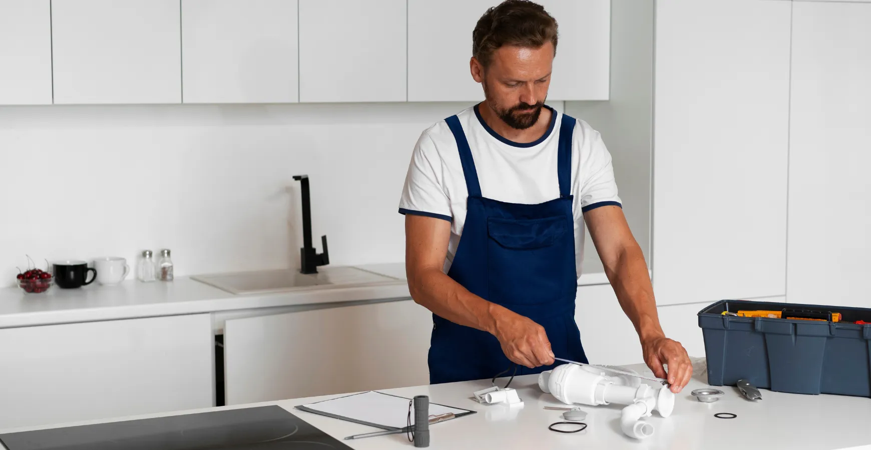 Dallas kitchen plumbing leak repair and faucet installation project